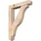 Ekena Millwork Funston Arts and Crafts Smooth Bracket w/ Offset Brace, Douglas Fir, 5 1/2"W x 28"D x 36"H BKT0604X28X36FST03SDF - alternate 1